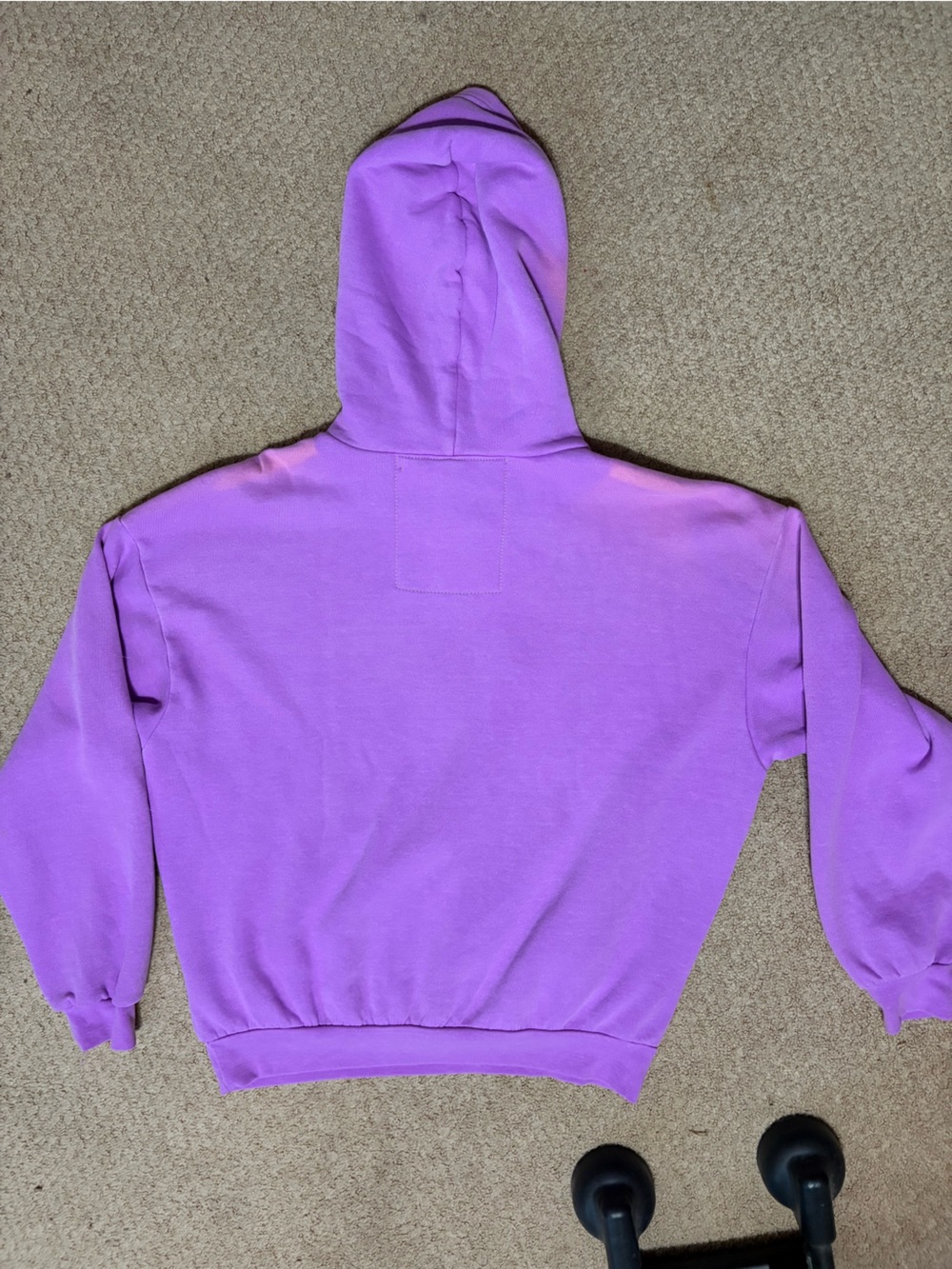 Aviator Nation Lavender Hoodie with Teal Chevron - Picture 2 of 7